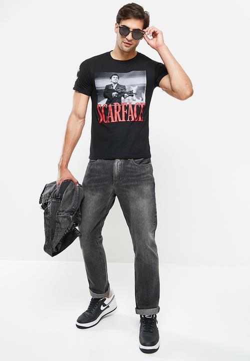 Crooks & Castle - Scarface crooks tee - black
