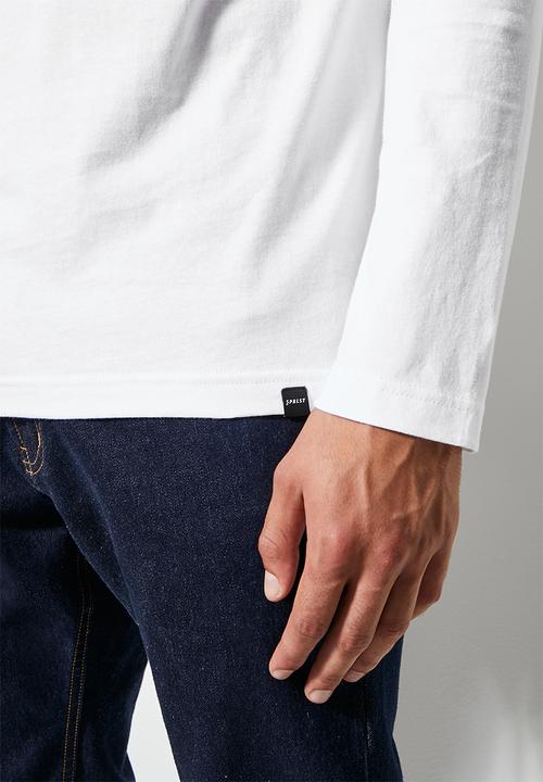 Superbalist - 2 Pack Milan long sleeve roll neck tee - black & white