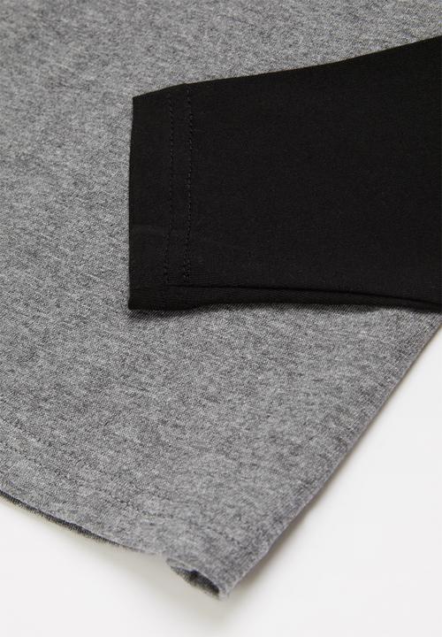Rebel Republic - Printed tee - grey 