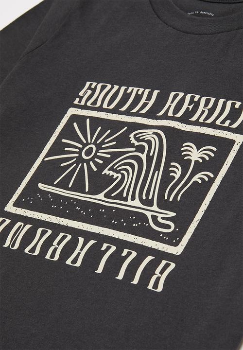 Billabong  - Salty south africa ss tee - off black