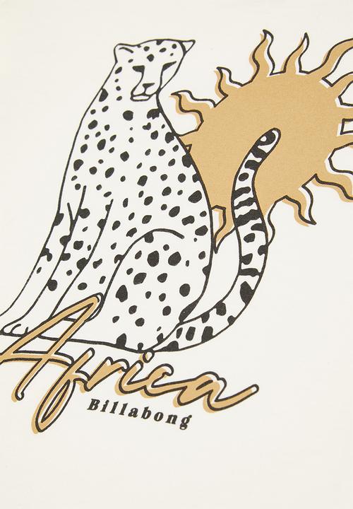 Billabong  - Out in the african sun short sleeve tee - salt crystal