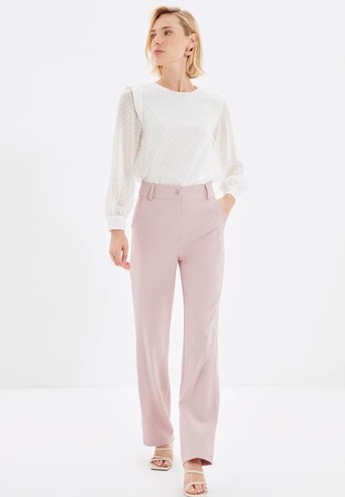 Trendyol - Pocket trousers - dried rose