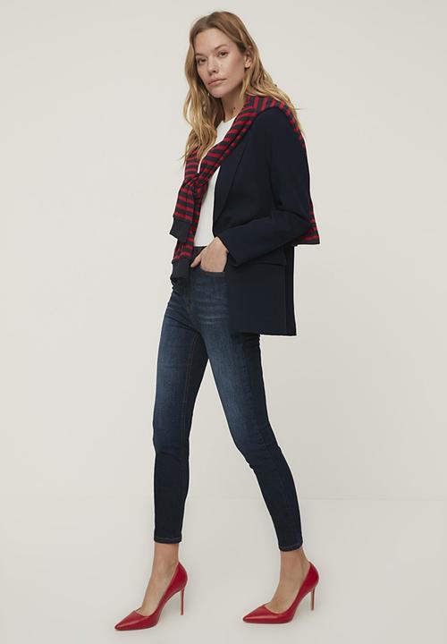 Trendyol - High waist skinny jeans - navy