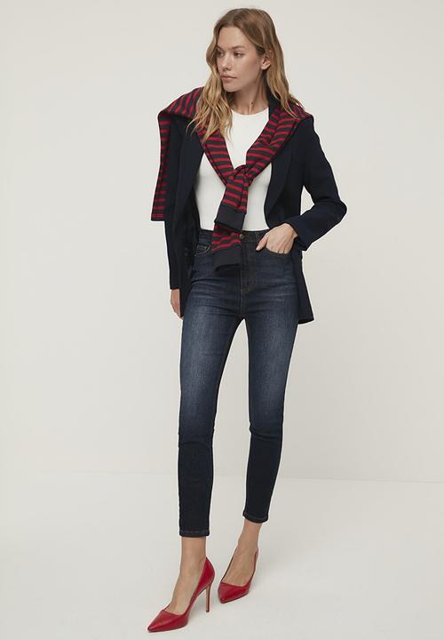 Trendyol - High waist skinny jeans - navy