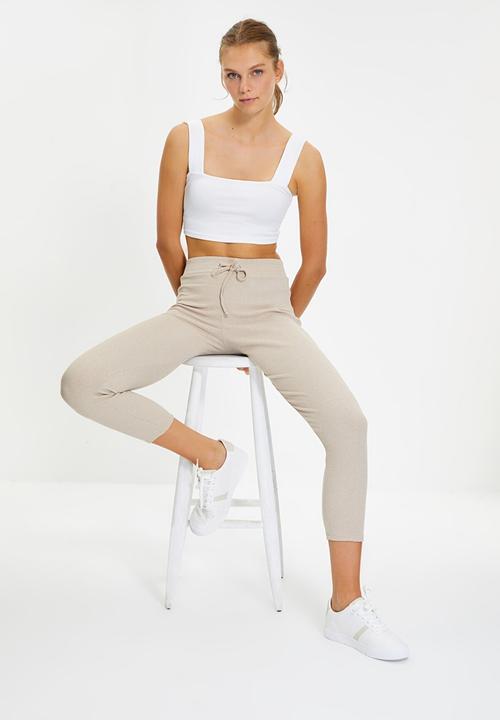 Trendyol - Camisole sport leggings - stone