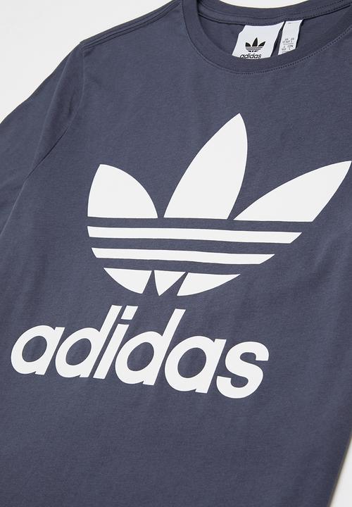 adidas Originals - Trefoil tee y - shadow navy & white