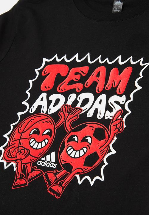 adidas Originals - Graphic shirt - black