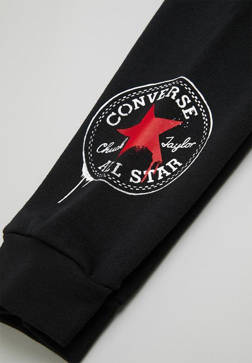 Converse - Cnvb tee & jogger set - black & white