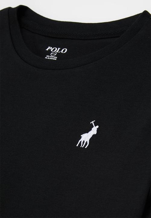POLO - Girls classic tee - black