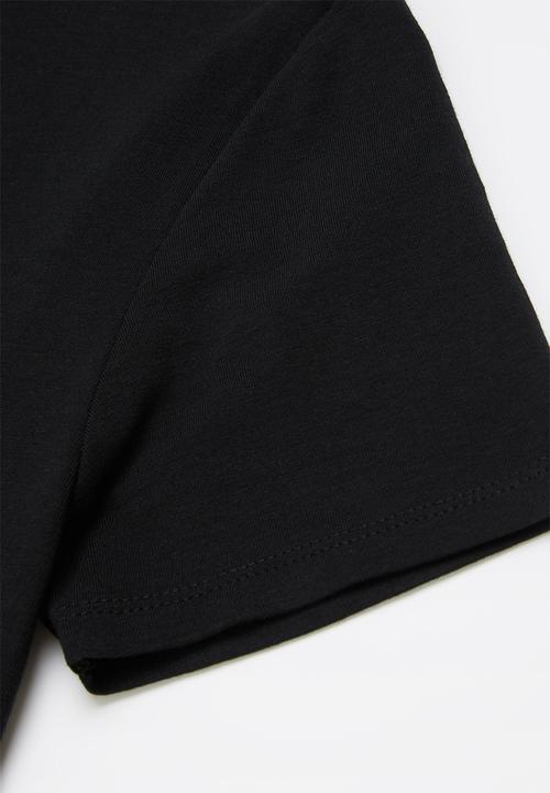 POLO - Girls classic tee - black