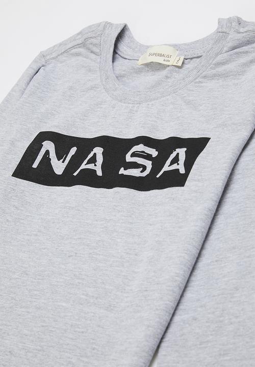 Superbalist Kids - Boys NASA pj set - black & grey