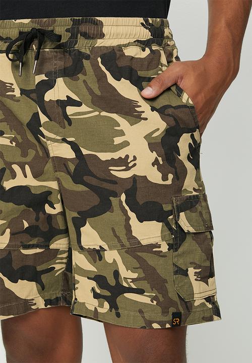 STYLE REPUBLIC - Odin cargo short - camo 