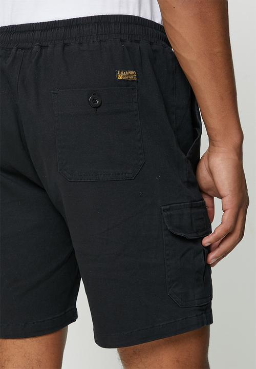 STYLE REPUBLIC - Odin cargo short - black