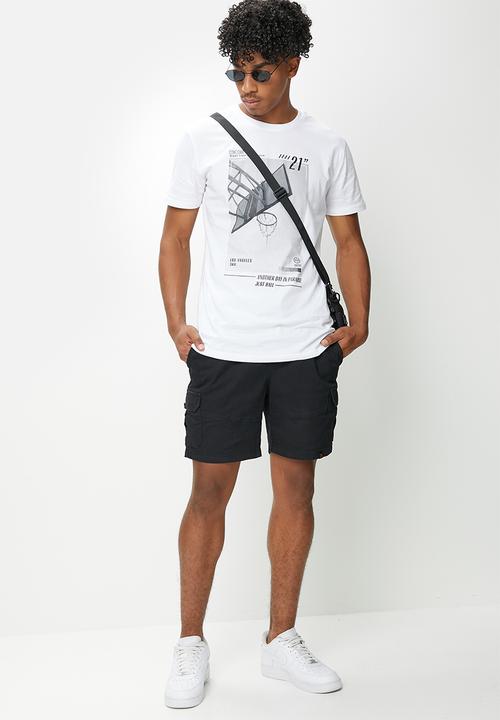 STYLE REPUBLIC - Odin cargo short - black