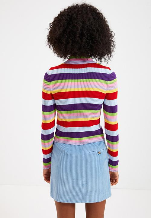 Trendyol - Striped knitwear sweater - multi