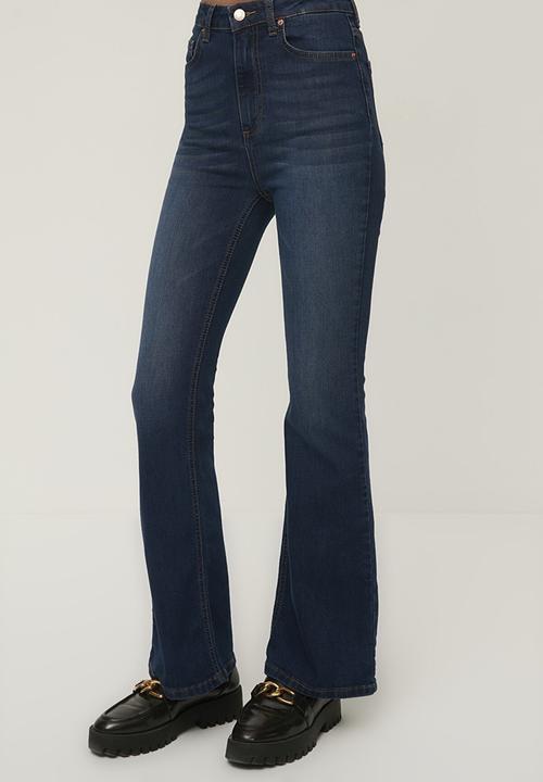 Trendyol - High waist flare jeans - indigo