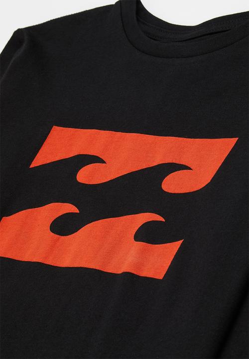 Billabong  - Groms team wave tee - black