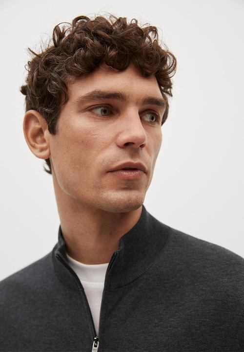 MANGO - Sweater tenp Knitwear - dark grey