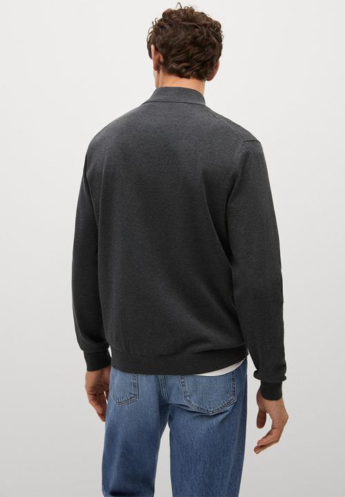MANGO - Sweater tenp Knitwear - dark grey
