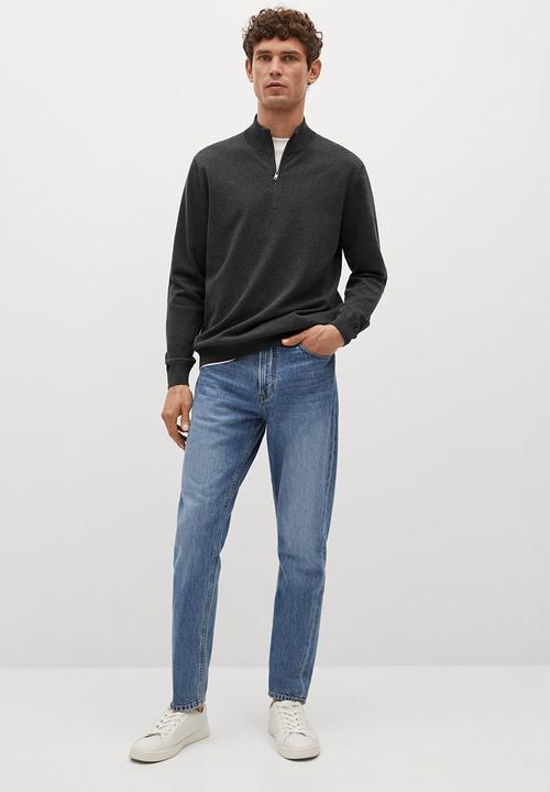 MANGO - Sweater tenp Knitwear - dark grey