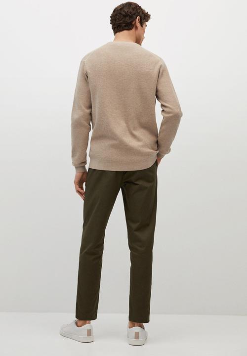 MANGO - Sweater Antigua fine Knitwear  - light beige
