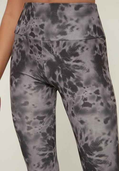 Trendyol - Knitted sports leggings - grey