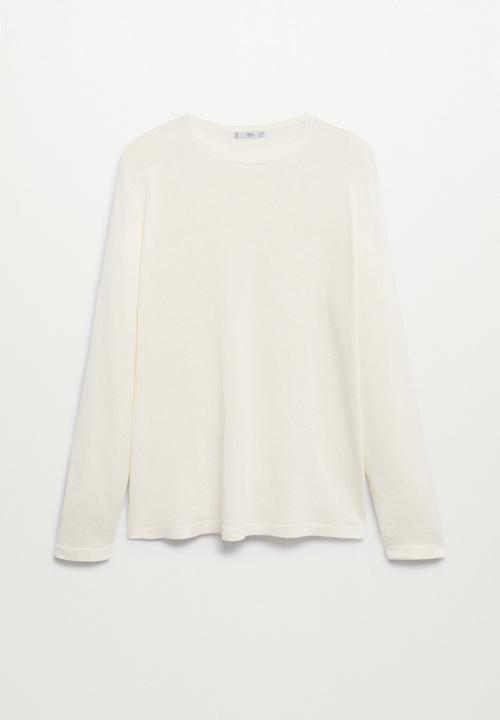 MANGO - Sweater Avena fine Knitwear  - natural