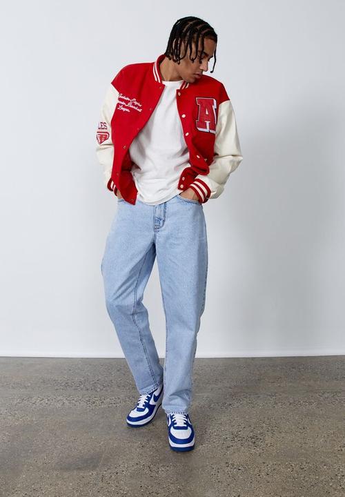 Factorie - 93 original straight jean - thrift bleach blue