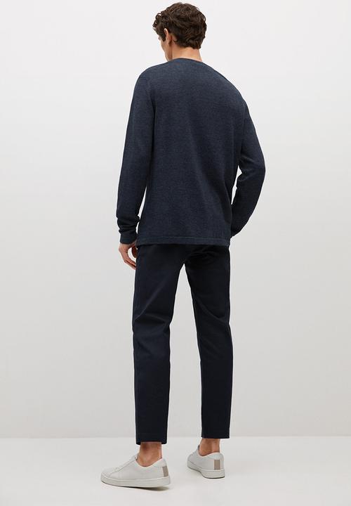 MANGO - Sweater Avena fine Knitwear - medium blue