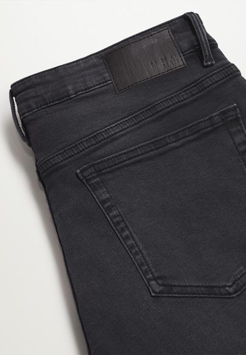 MANGO - Jude skinny fit jeans - open grey