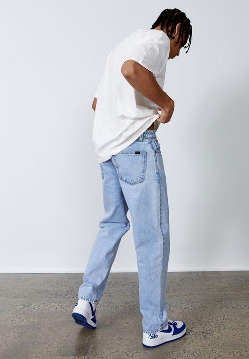 Factorie - 93 original straight jean - thrift bleach blue