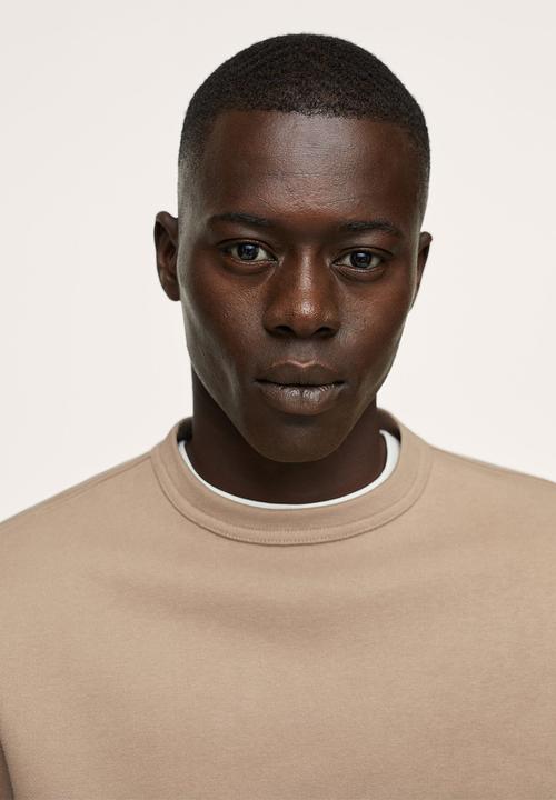 MANGO - Sweatshirt nola  - mid-brown