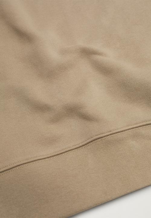 MANGO - Sweatshirt nola  - mid-brown