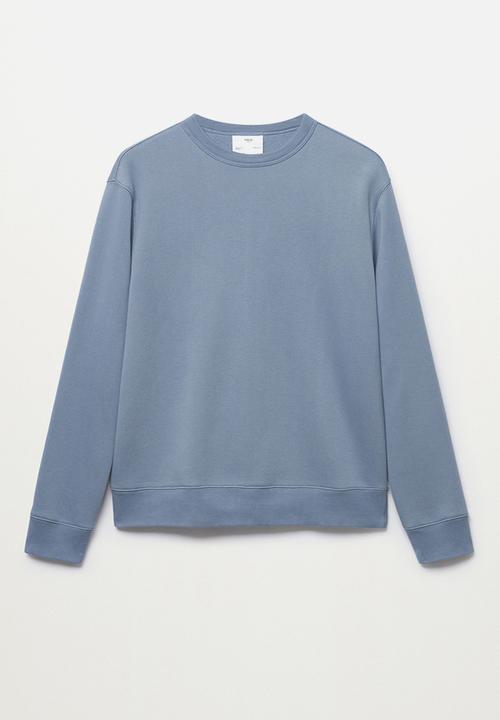 MANGO - Sweatshirt nola  - mid-blue