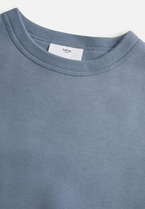 MANGO - Sweatshirt nola  - mid-blue
