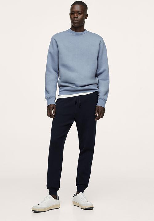 MANGO - Sweatshirt nola  - mid-blue