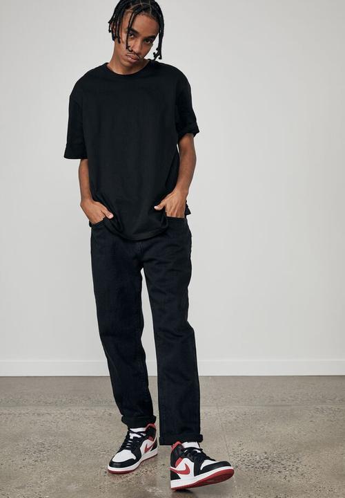 Factorie - Relaxed fit jean - washed black