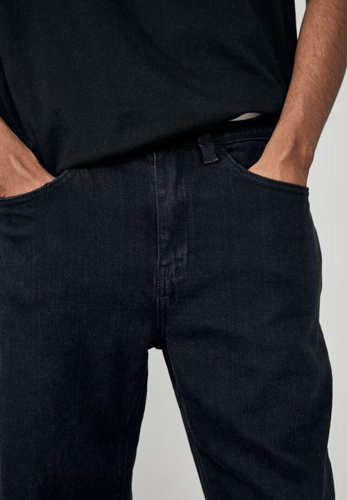 Factorie - Relaxed fit jean - washed black