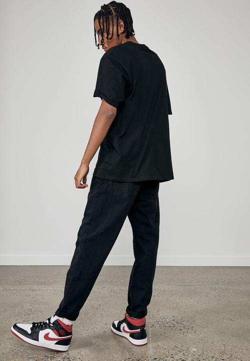 Factorie - Relaxed fit jean - washed black