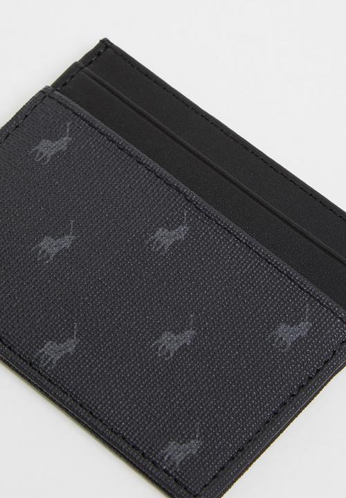 POLO - Monogram credit card holder - black iconic