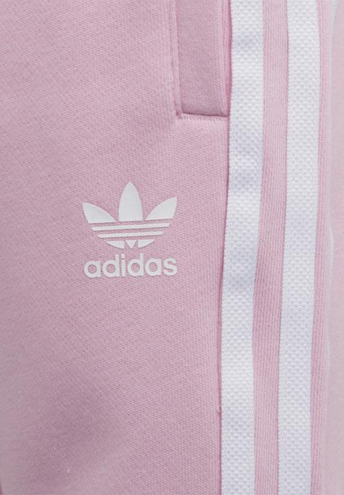 adidas Originals - Short tee set - white & true pink