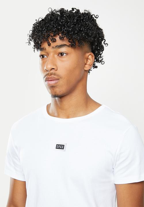 S.P.C.C - Atwell regular fit straight hem tee  - optical white