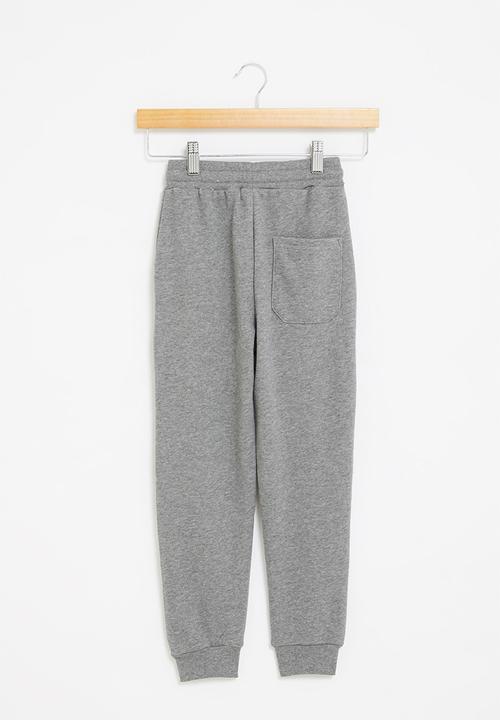 Rebel Republic - Camo jogger - grey melange