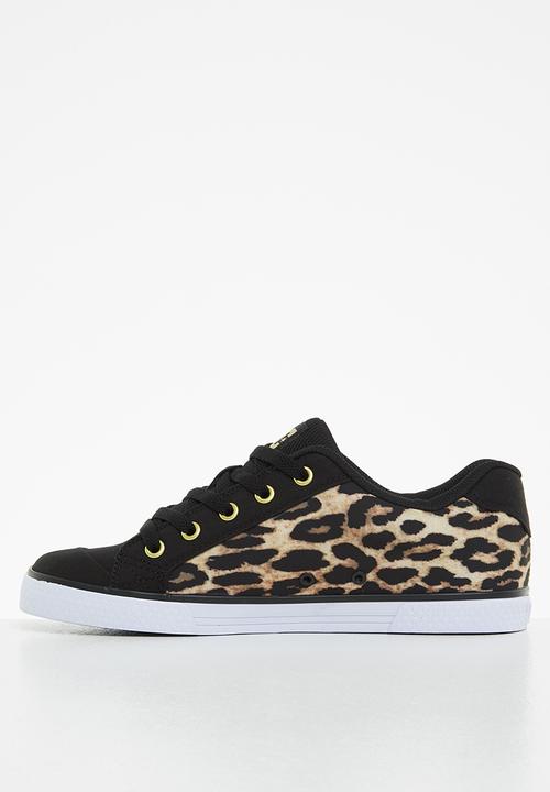 DC - Chelsea - black & leopard