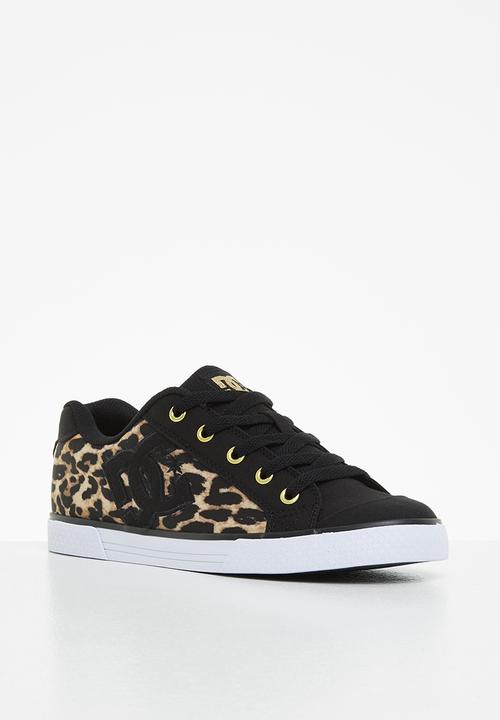 DC - Chelsea - black & leopard
