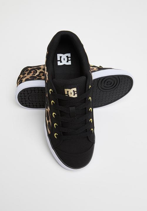 DC - Chelsea - black & leopard