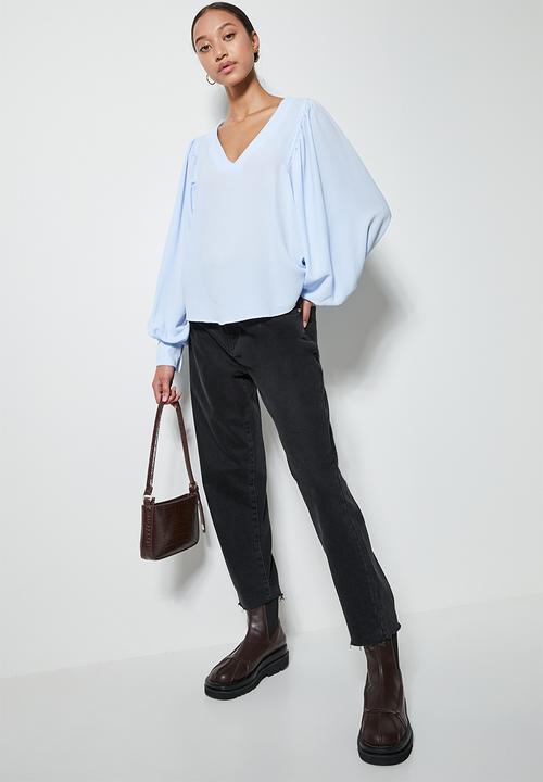 Superbalist - V-neck shell - sky blue