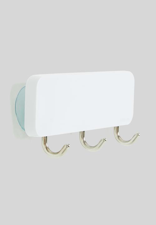Litem - Wall hook - 3 hooks - white