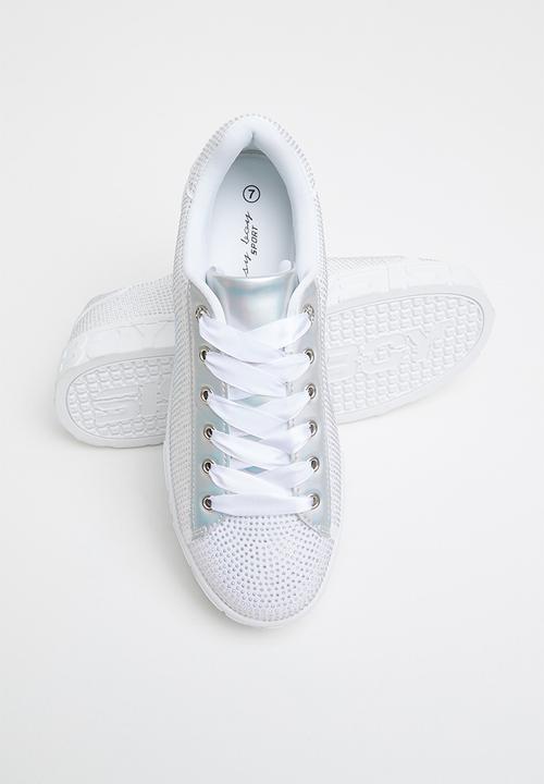 SISSY BOY - Disco diva sneaker - white