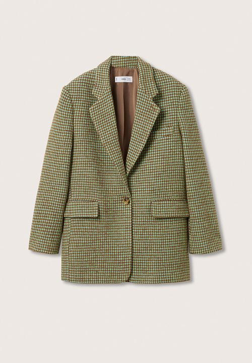 MANGO - Blazer gabriela - green